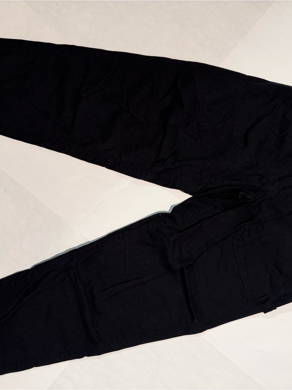 Old Navy Black Women's Cargo Pants - Slim Utility Style